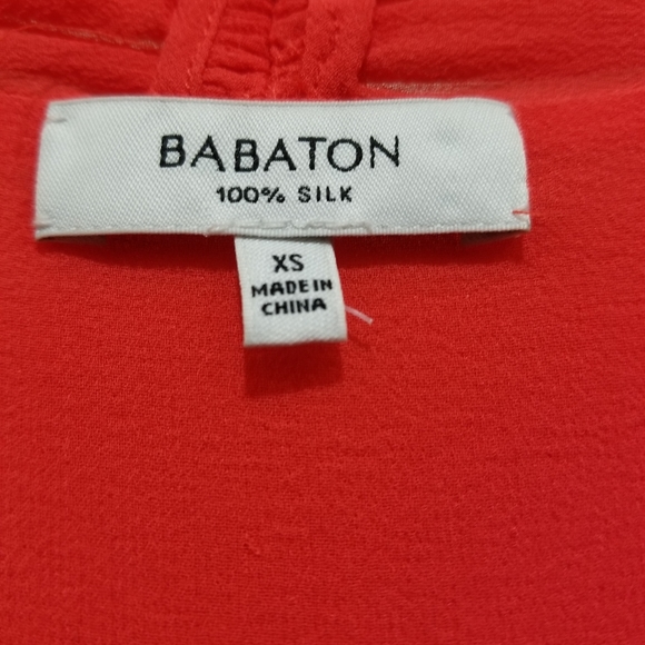 Babaton Short Sleeves Ainsley Blouse (NEW) - Picture 2 of 9